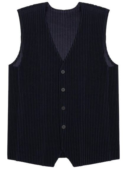 HOMME PLISSE ISSEY MIYAKE PLEATED VEST
