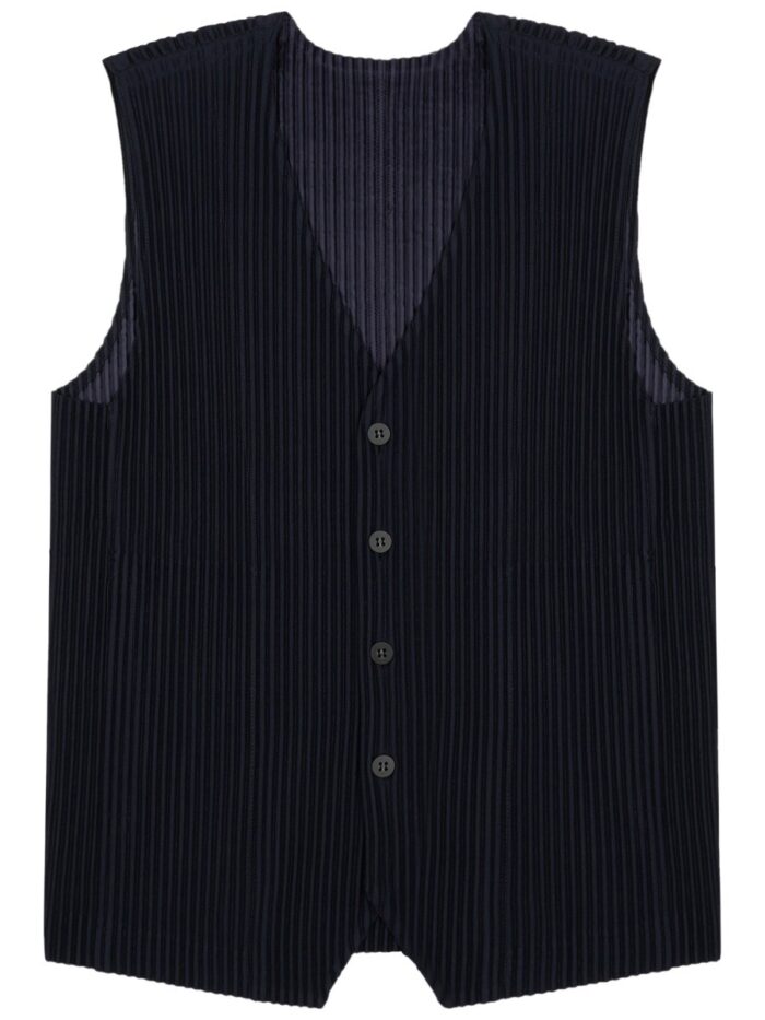 homme plisse issey miyake pleated vest HOMME PLISSE ISSEY MIYAKE PLEATED VEST