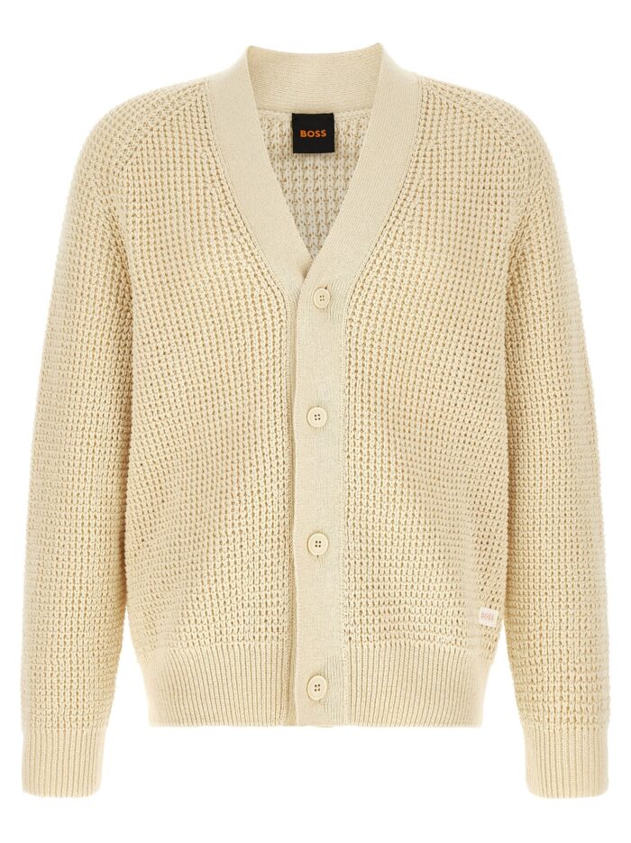 hugo boss honeycomb cardigan HUGO BOSS Honeycomb Cardigan