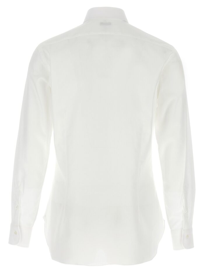 BARBA Honeycomb Cotton Shirt