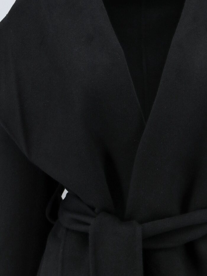 TOTEME Hooded Belted Wool Coat