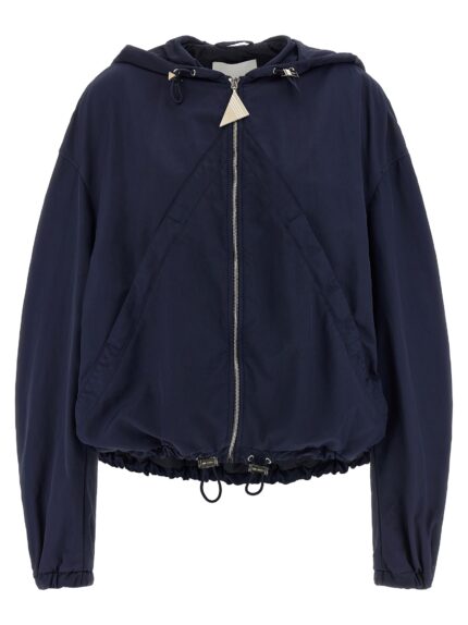The Attico Hooded Bomber Jacket