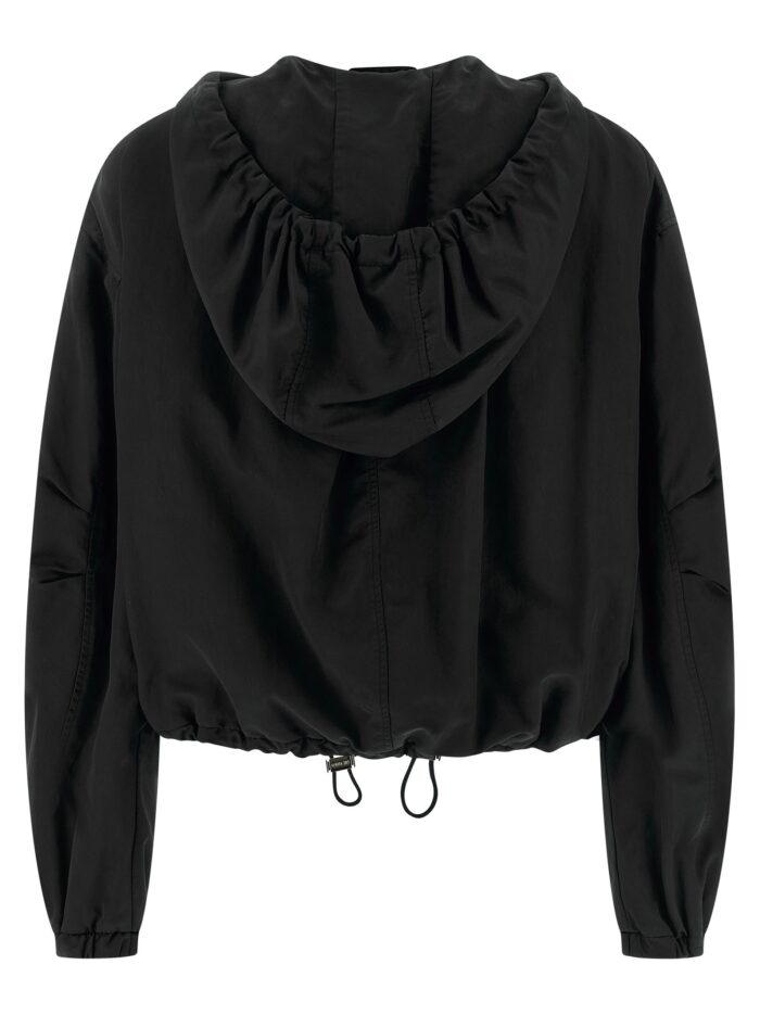 The Attico Hooded Bomber Jacket