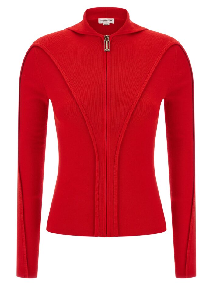 victoria beckham hooded cardigan Victoria Beckham Hooded Cardigan