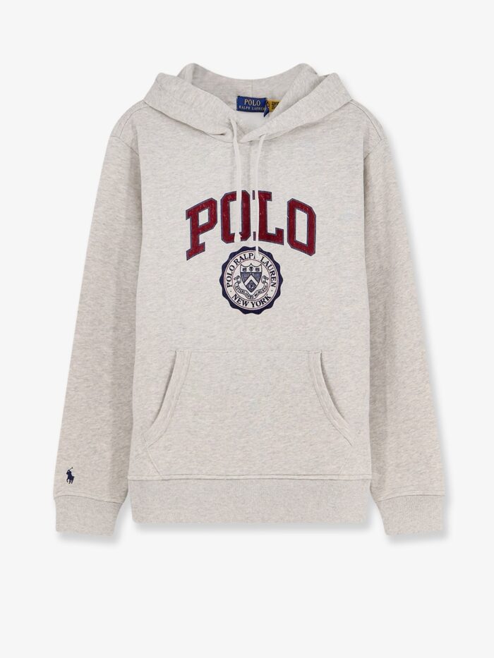 polo ralph lauren hooded cotton blend sweatshirt Polo Ralph Lauren Hooded Cotton Blend Sweatshirt