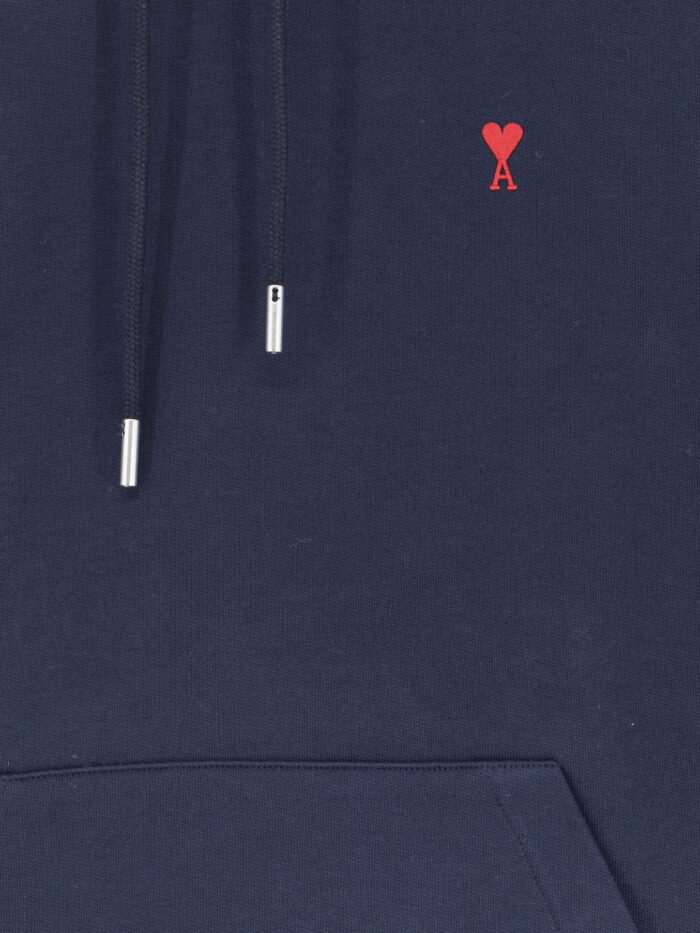 AMI PARIS Hooded Cotton Sweatshirt