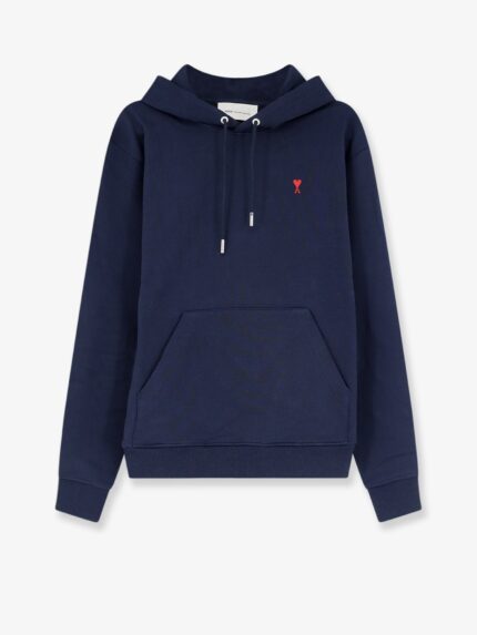 AMI PARIS Hooded Cotton Sweatshirt