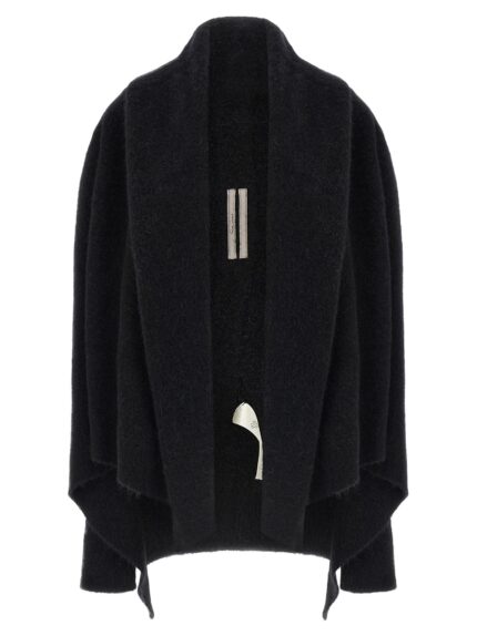 RICK OWENS 'Hooded Medium Wrap' Cardigan