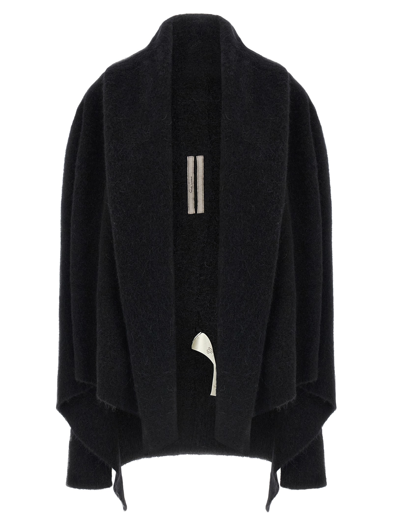 RICK OWENS 'Hooded Medium Wrap' Cardigan