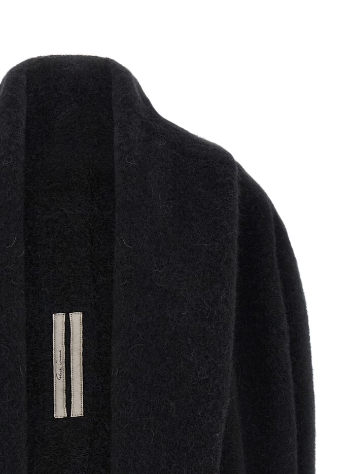 RICK OWENS 'Hooded Medium Wrap' Cardigan