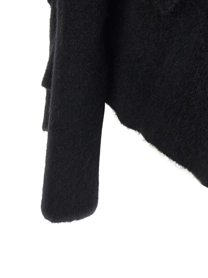 RICK OWENS 'Hooded Medium Wrap' Cardigan