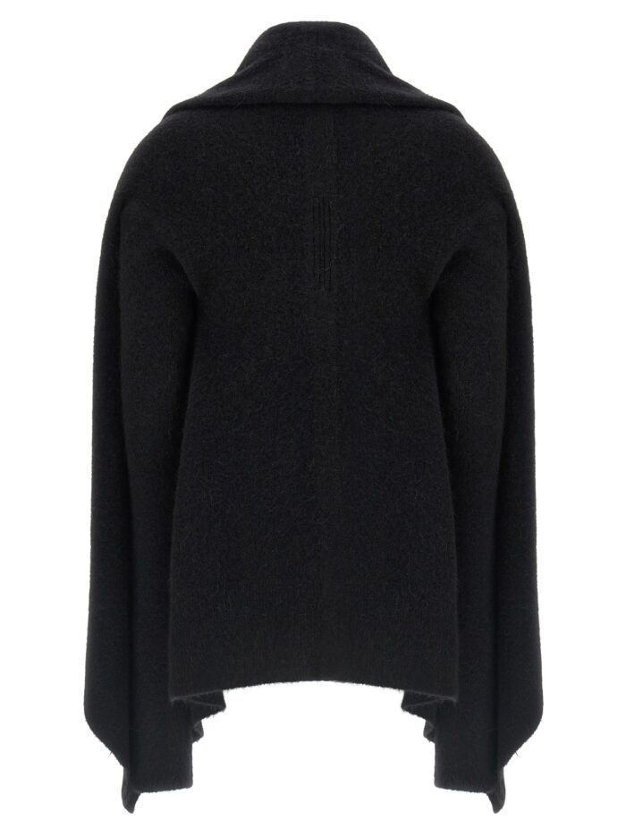 RICK OWENS 'Hooded Medium Wrap' Cardigan