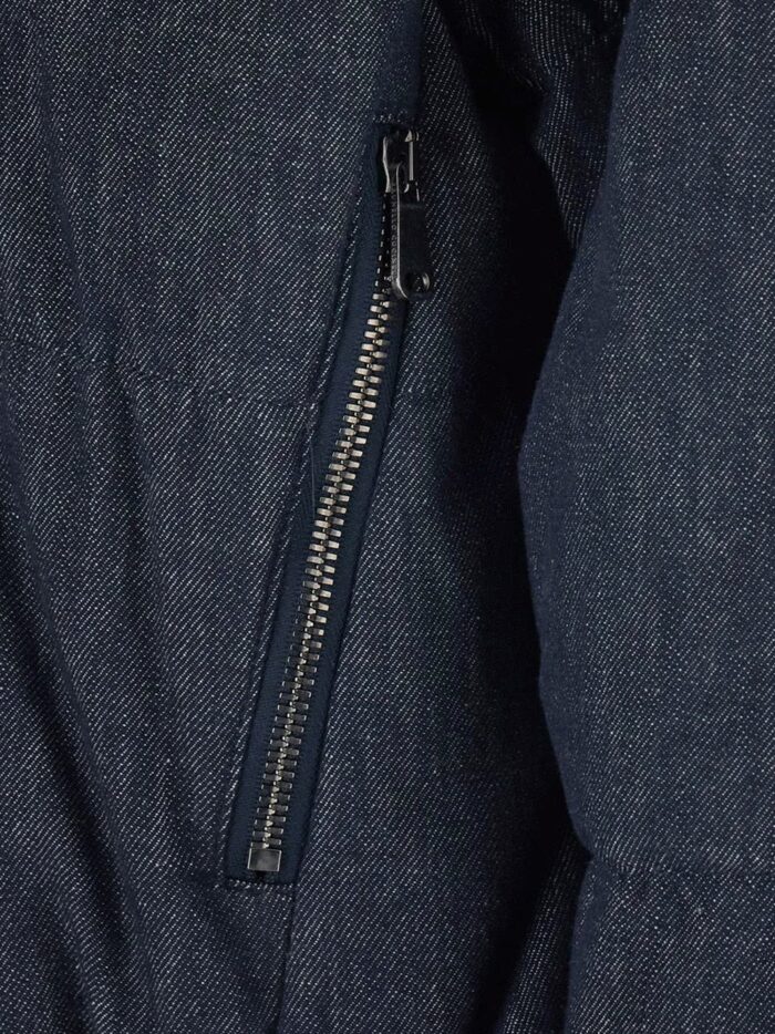 Brunello Cucinelli Hooded Padded Denim Jacket