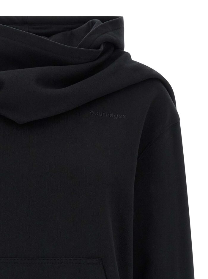 COURREGES Hoodie And Scarf