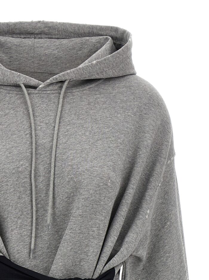 MM6 MAISON MARGIELA Hoodie Dress With Gloves