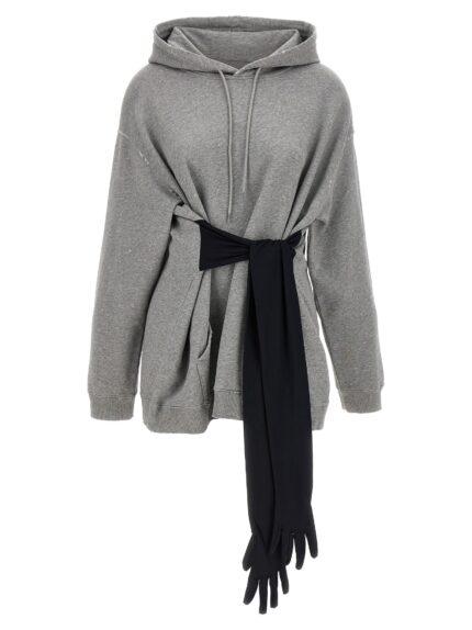 MM6 MAISON MARGIELA Hoodie Dress With Gloves