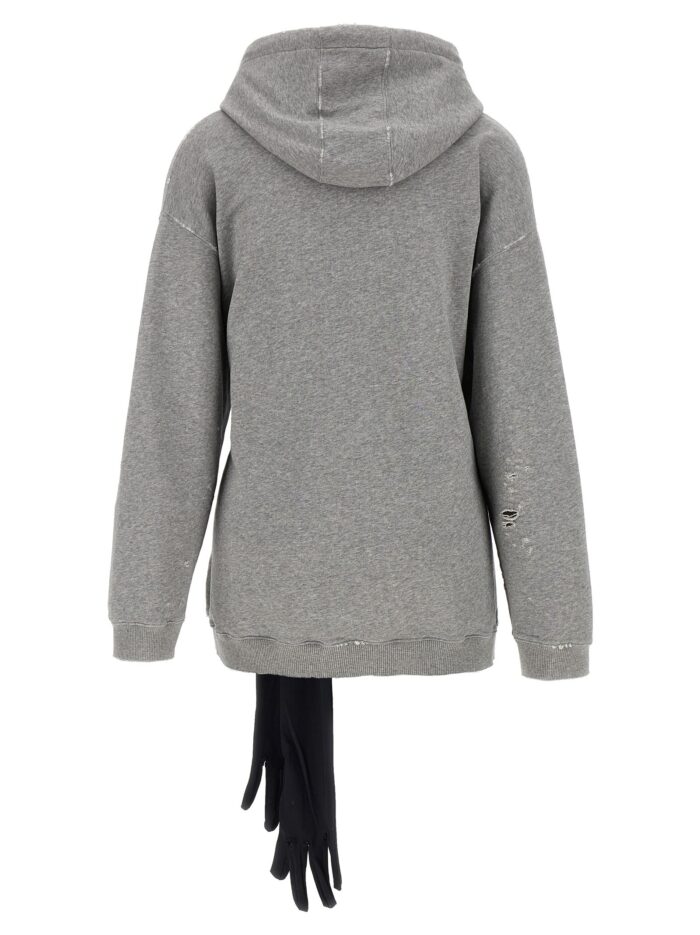 MM6 MAISON MARGIELA Hoodie Dress With Gloves
