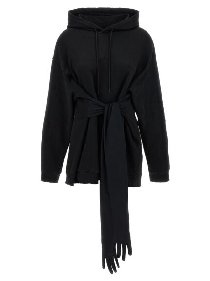 MM6 MAISON MARGIELA Hoodie Dress With Gloves