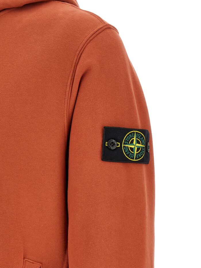 Stone Island Hoodie With Logo Badge
