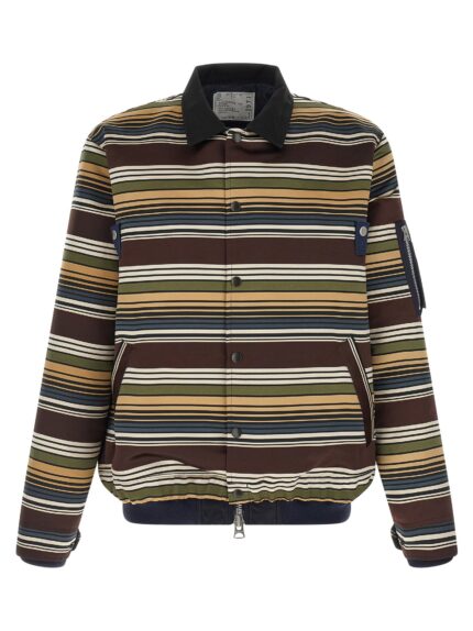 SACAI 'Horizontal Stripe' Blouson