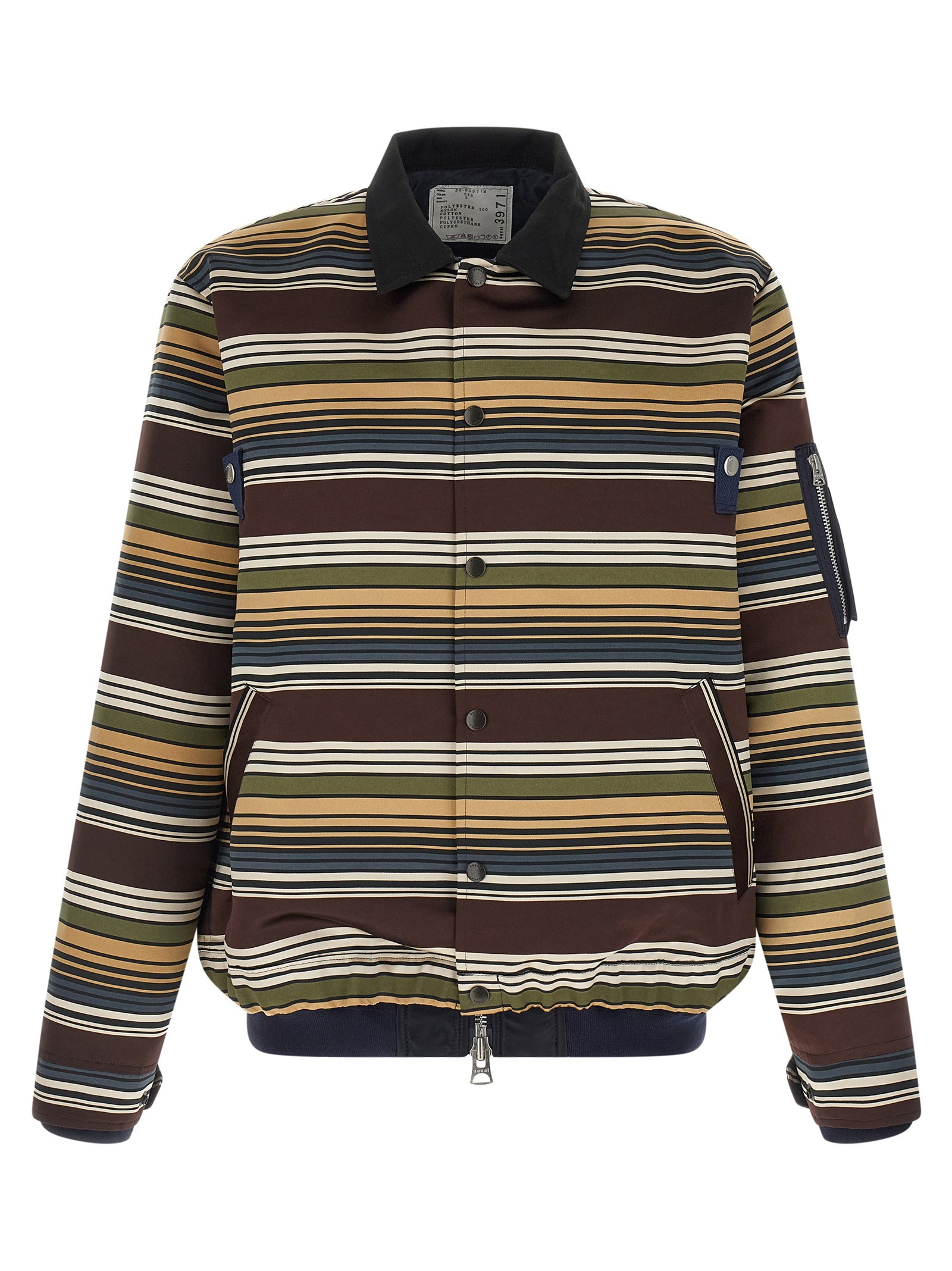SACAI 'Horizontal Stripe' Blouson