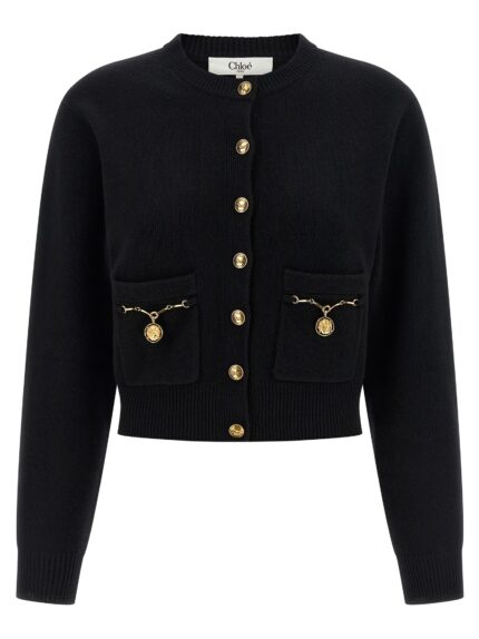 CHLOÉ 'Horse Medal' Cardigan