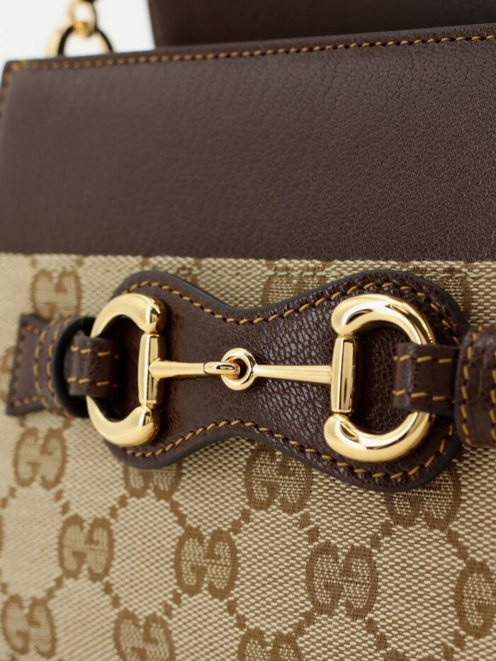 Gucci Horsebit Duomo GG Canvas Handbag