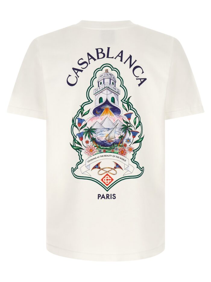 CASABLANCA 'Hotel Emblem' Print T-shirt
