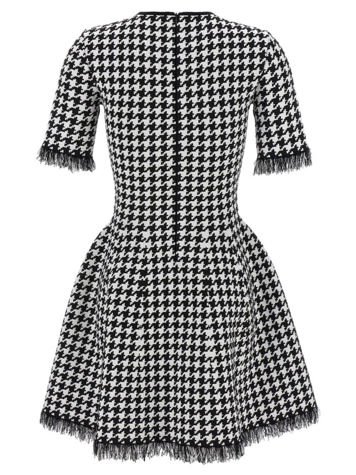 MCQUEEN Houndstooth Dress