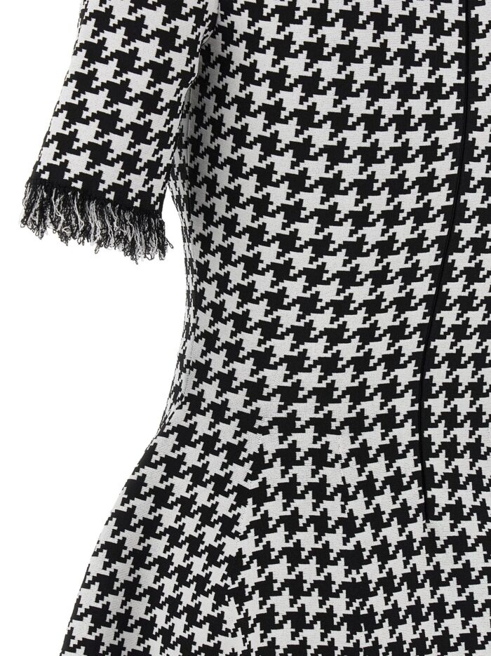 MCQUEEN Houndstooth Dress