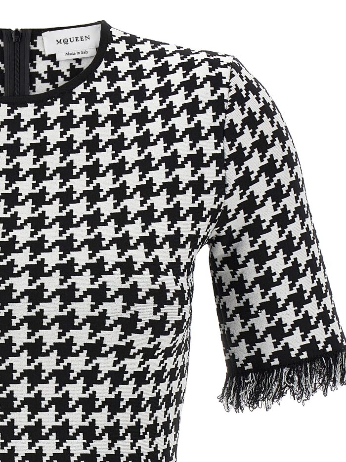 MCQUEEN Houndstooth Dress