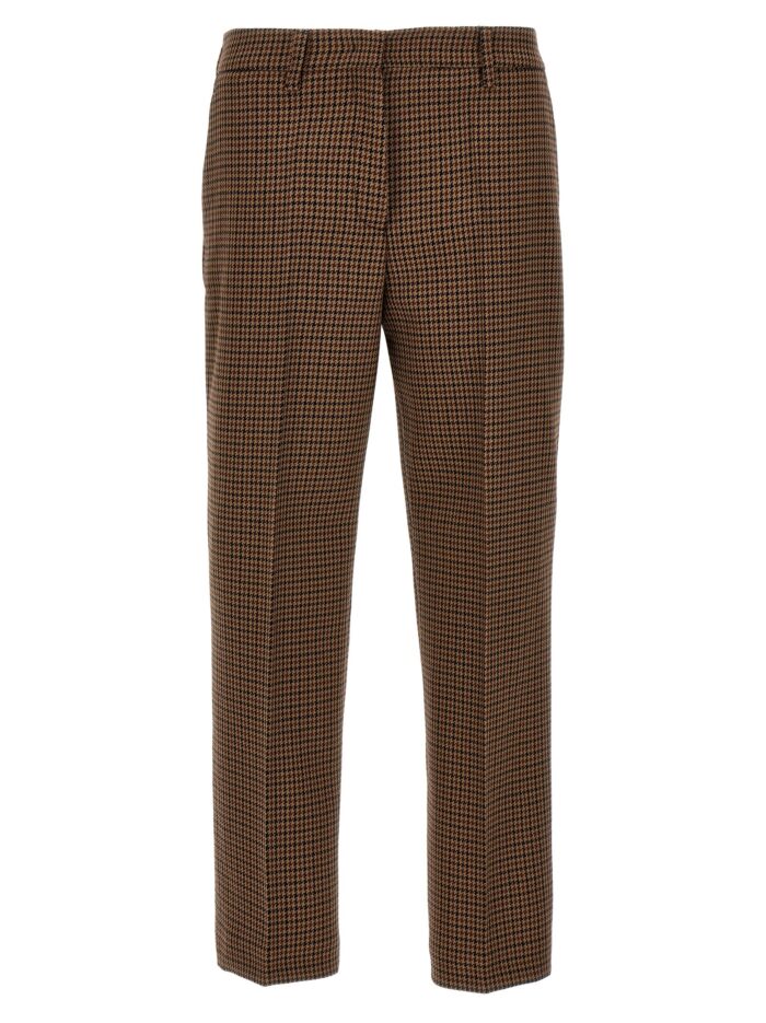 prada houndstooth pants PRADA Houndstooth Pants
