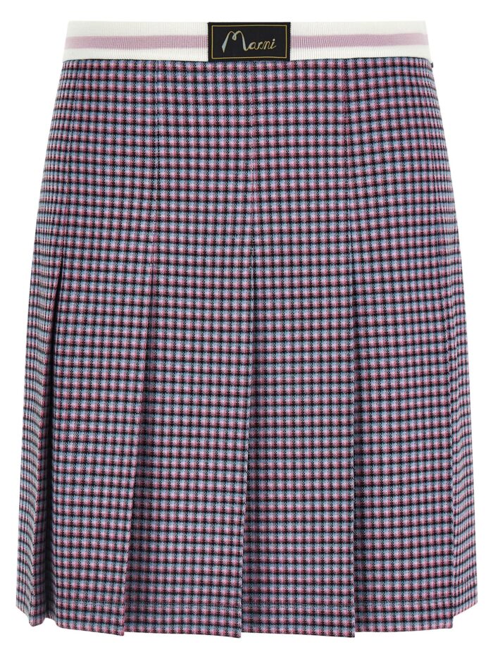 marni houndstooth skirt Marni Houndstooth Skirt