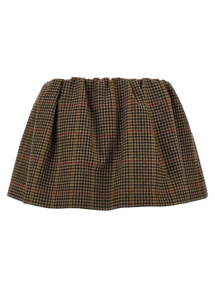 Miu Miu Houndstooth Skirt
