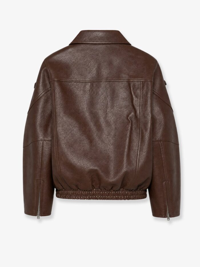 THE FRANKIE SHOP Hudson Faux Leather Jacket