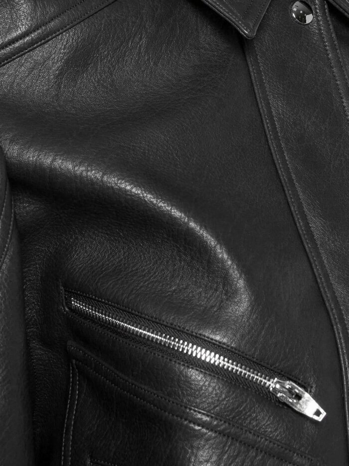 THE FRANKIE SHOP Hudson Faux Leather Jacket