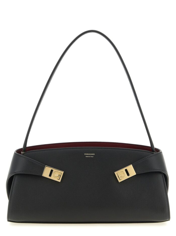 ferragamo 'hug east west' shoulder bag Ferragamo 'Hug East-West' Shoulder Bag
