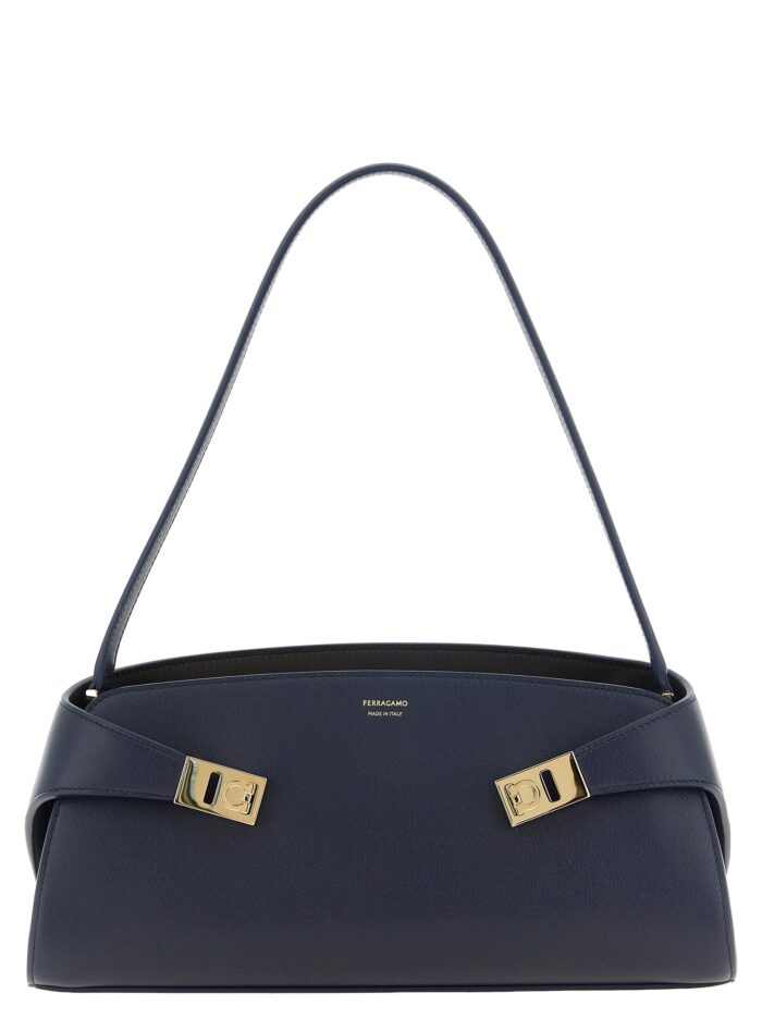 ferragamo 'hug east west' shoulder bag Ferragamo 'Hug East-West' Shoulder Bag
