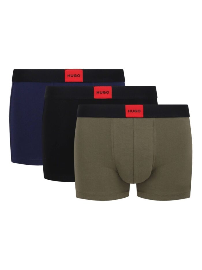 Hugo 3-PACK BOXER SHORTS WITH LOGO