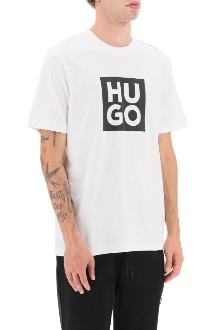 Hugo Daltor Logo Print T-shirt