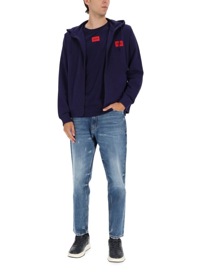 hugo "daple" sweatshirt with logo Hugo "DAPLE" SWEATSHIRT WITH LOGO