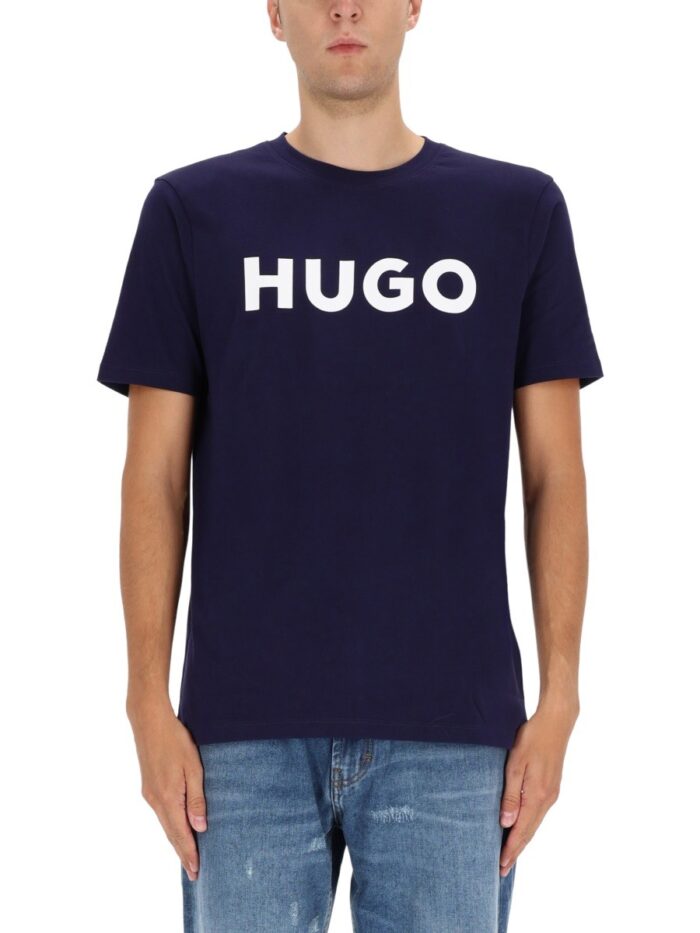 hugo "dulivio" t shirt with logo Hugo "DULIVIO" T-SHIRT WITH LOGO