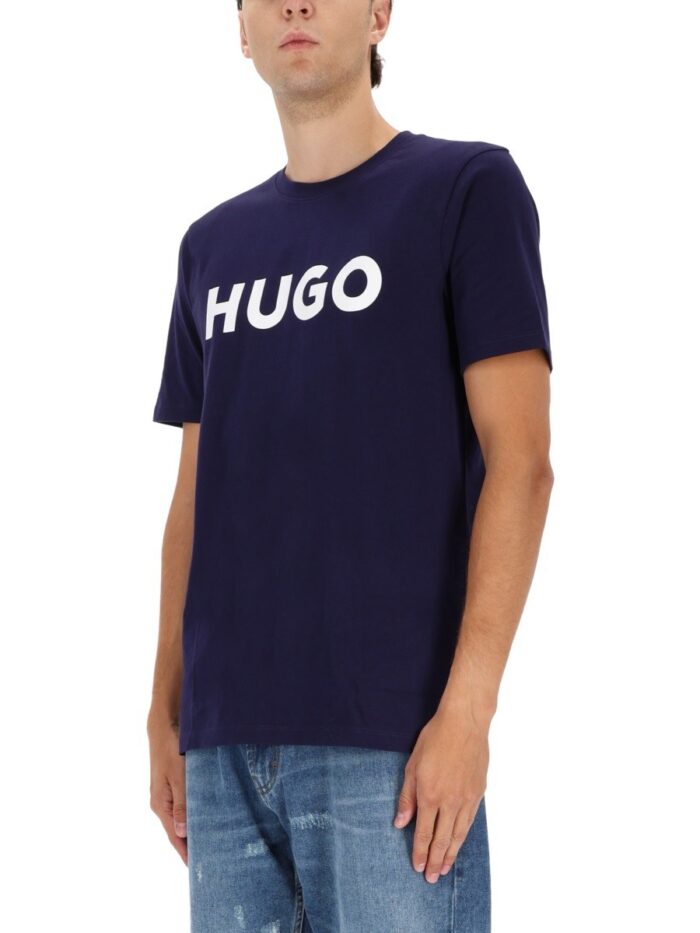 hugo "dulivio" t shirt with logo Hugo "DULIVIO" T-SHIRT WITH LOGO
