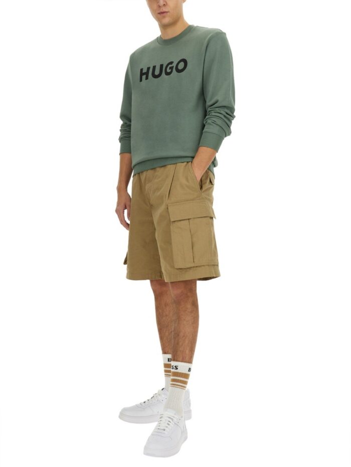 Hugo "FRENCH TERRY" SWEATSHIRT WITH LOGO