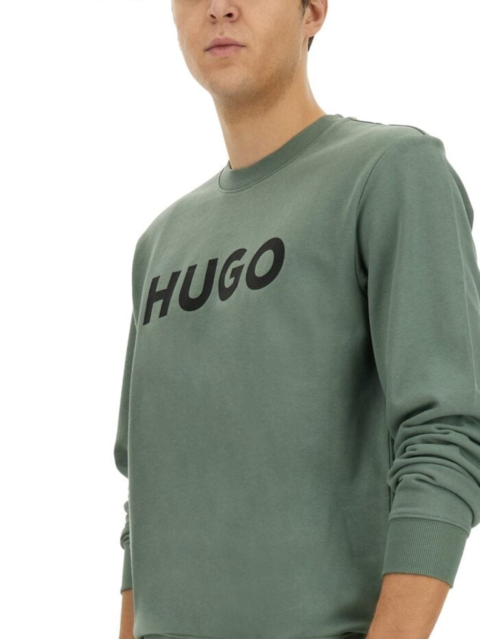 Hugo "FRENCH TERRY" SWEATSHIRT WITH LOGO