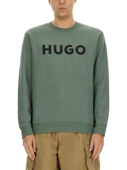 Hugo "FRENCH TERRY" SWEATSHIRT WITH LOGO