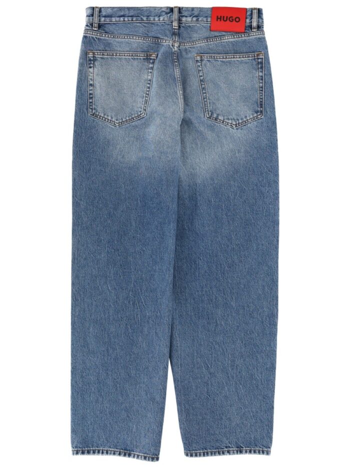 Hugo JEANS WITH LOGO PATCH