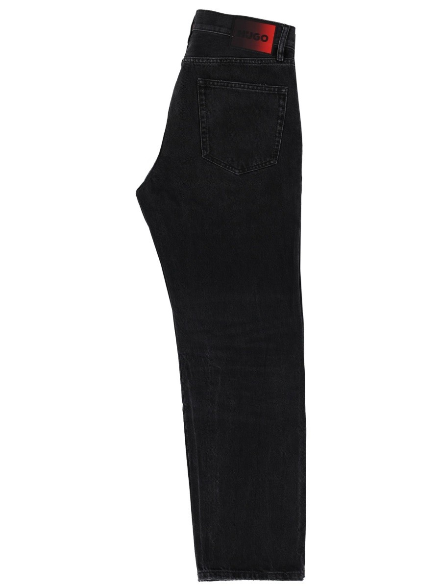 Hugo JEANS WITH LOGO PATCH