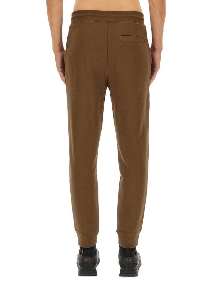 Hugo JOGGER PANTS WITH LOGO LABEL