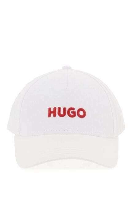 Hugo "jude Embroidered Logo Baseball Cap With